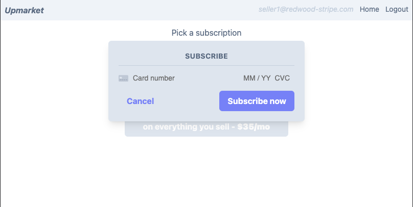 pay subscription